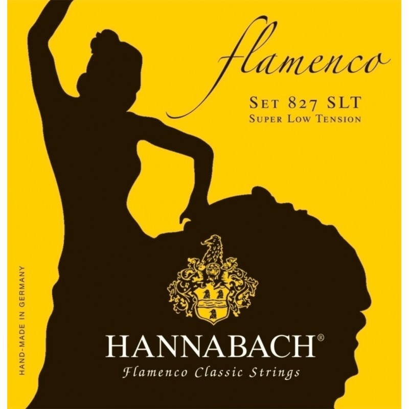 Hannabach 7165125 Struny do gitary klasycznej Serie 827 Super Low Tension Flamenco